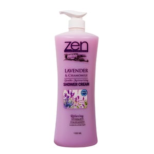 Zen Shower Cream Lavender & Chamomile 1Litre
