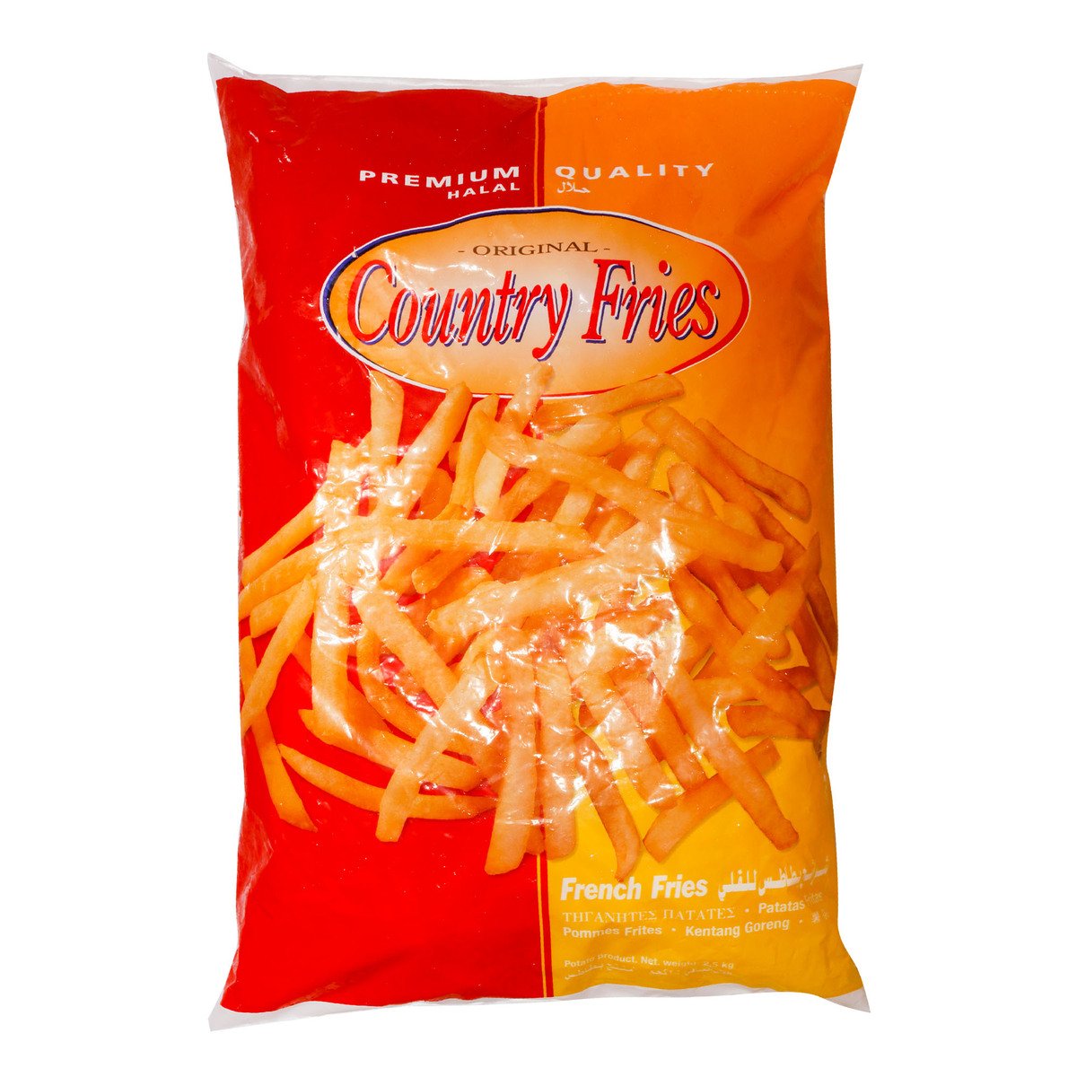 Country Fries French Fries Original 2.5kg