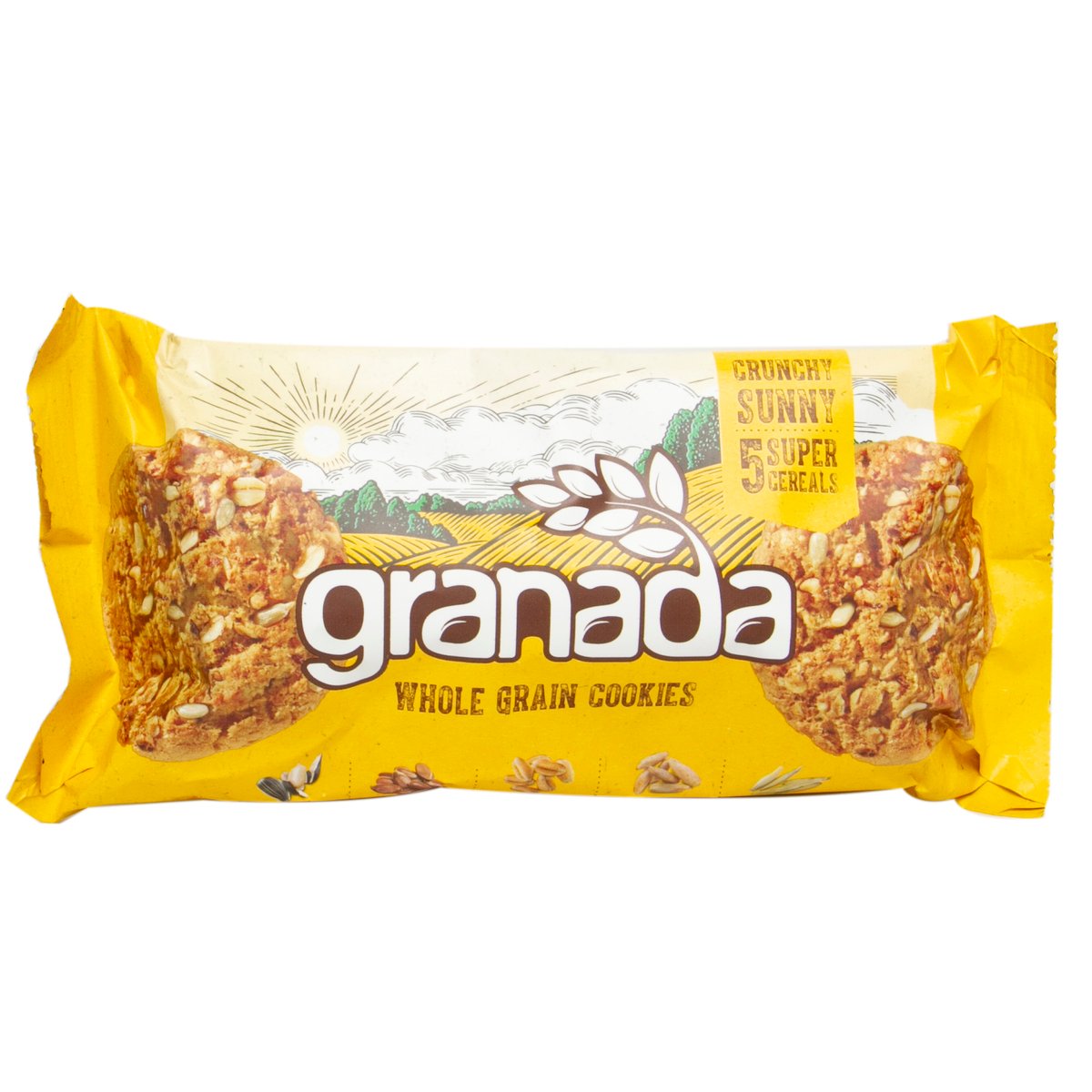 Granada Crunchy Sunny Whole Grain Cookies 150 g