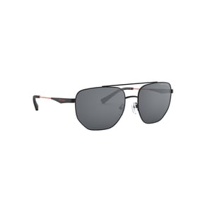 أرماني  إكستشينج نظارة شمسية 2033S-60636G59 بتصميم مربع و لون أسود