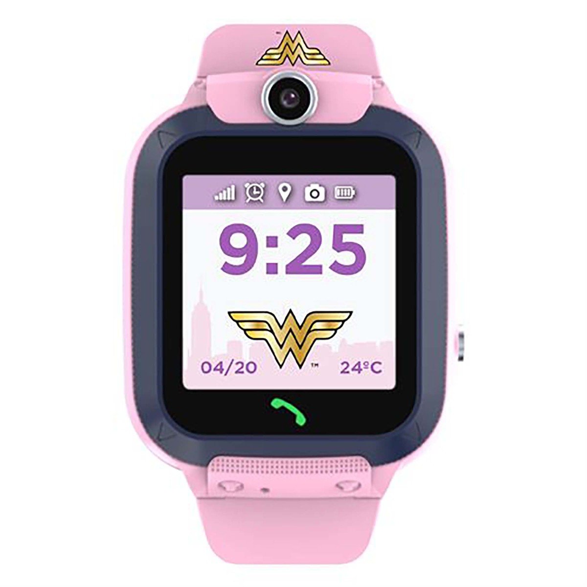 Touchmate TM-SW300S WONDER WOMAN Waterproof Mobile SmartWatch Pink