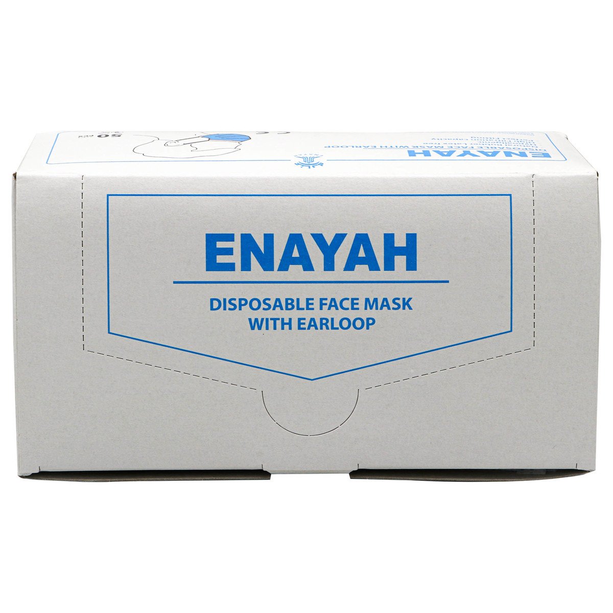 Enayah Disposable Face Mask With Earloop 50pcs