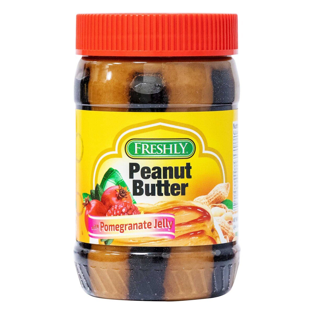 Buy Freshly Peanut Butter With Pomegranate Jelly 510 g Online at Best Price | Peanut Butter | Lulu KSA in Saudi Arabia