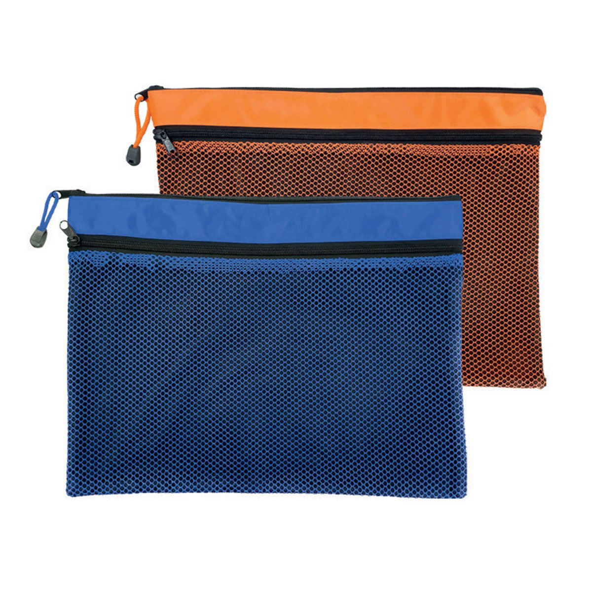 Maxi Double Zipper Bag 37x28.5cm 2's MXDZBNB4 Assorted Colors