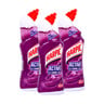 Harpic Toilet Cleaner Active Cleaning Gel Lavender 750ml 2+1