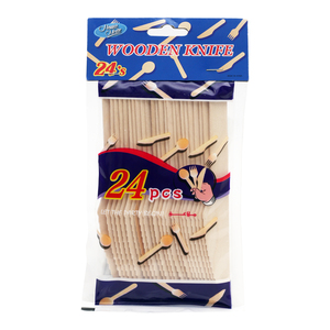 Home Mate Wooden Knife 24pcs