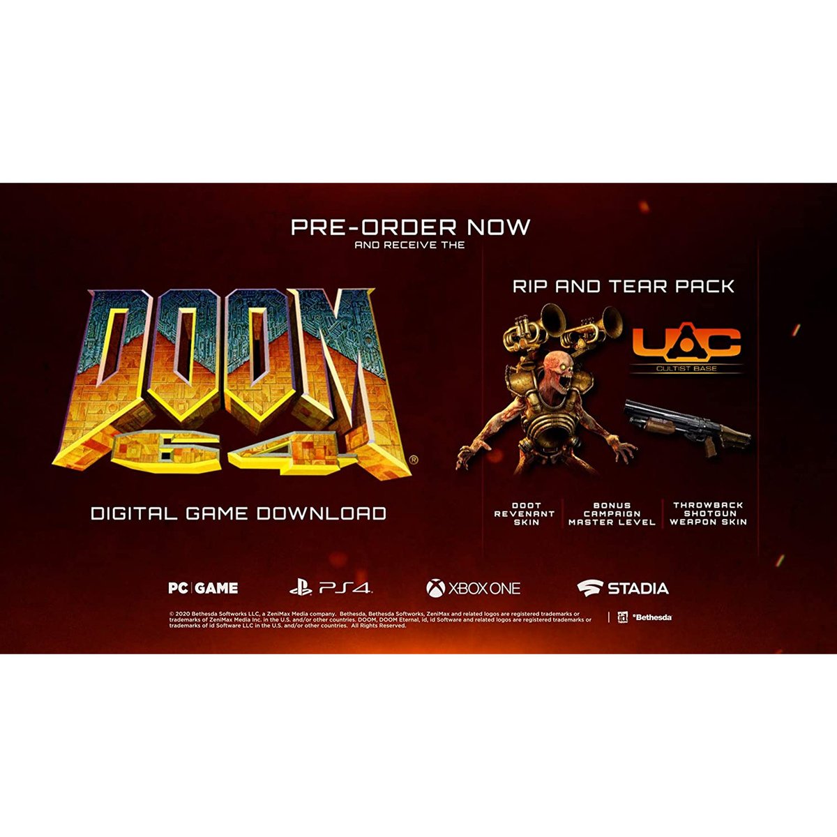 Doom Eternal Standard Edition (Xbox One)