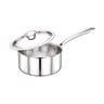 Chefline Stainless Steel Tri-Ply Sauce Pan with Lid, 16 cm, INDR