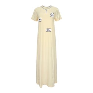 Eten Women's Night Gown Short Sleeve DJ-840 Medium