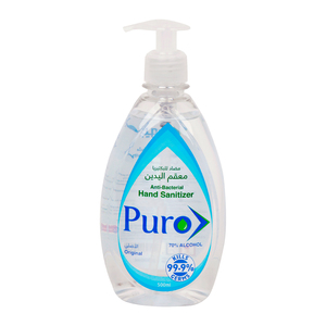 Puro Anti-Bacterial Hand Sanitizer Original 500ml