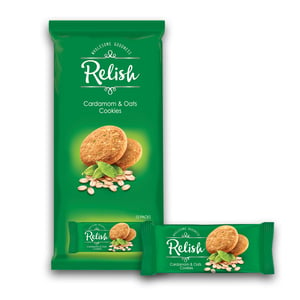 Relish Cardamom & Oats Cookies 12 x 42g