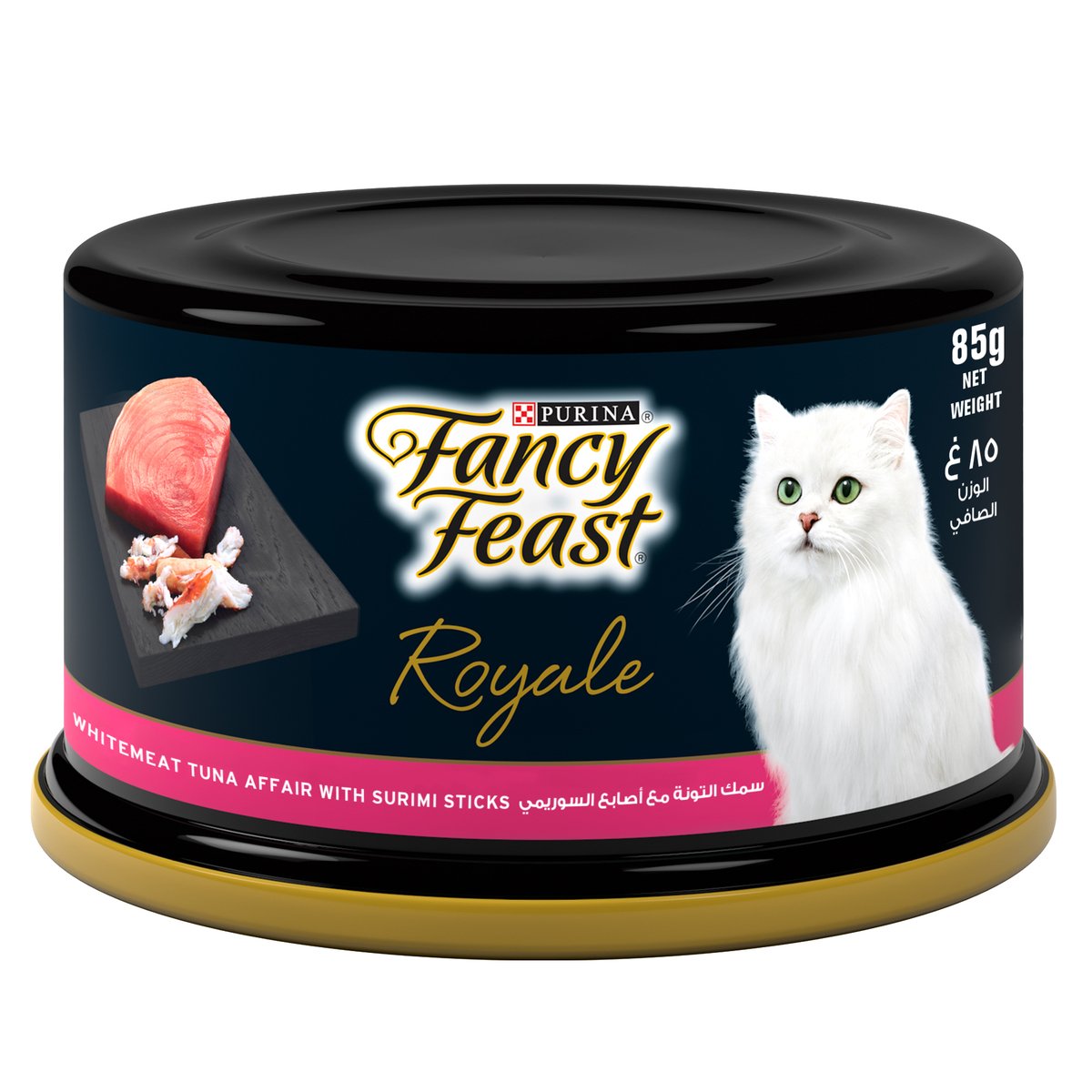Fancy Feast Royale White Meat Tuna Affair With Surimi Sticks 85 g