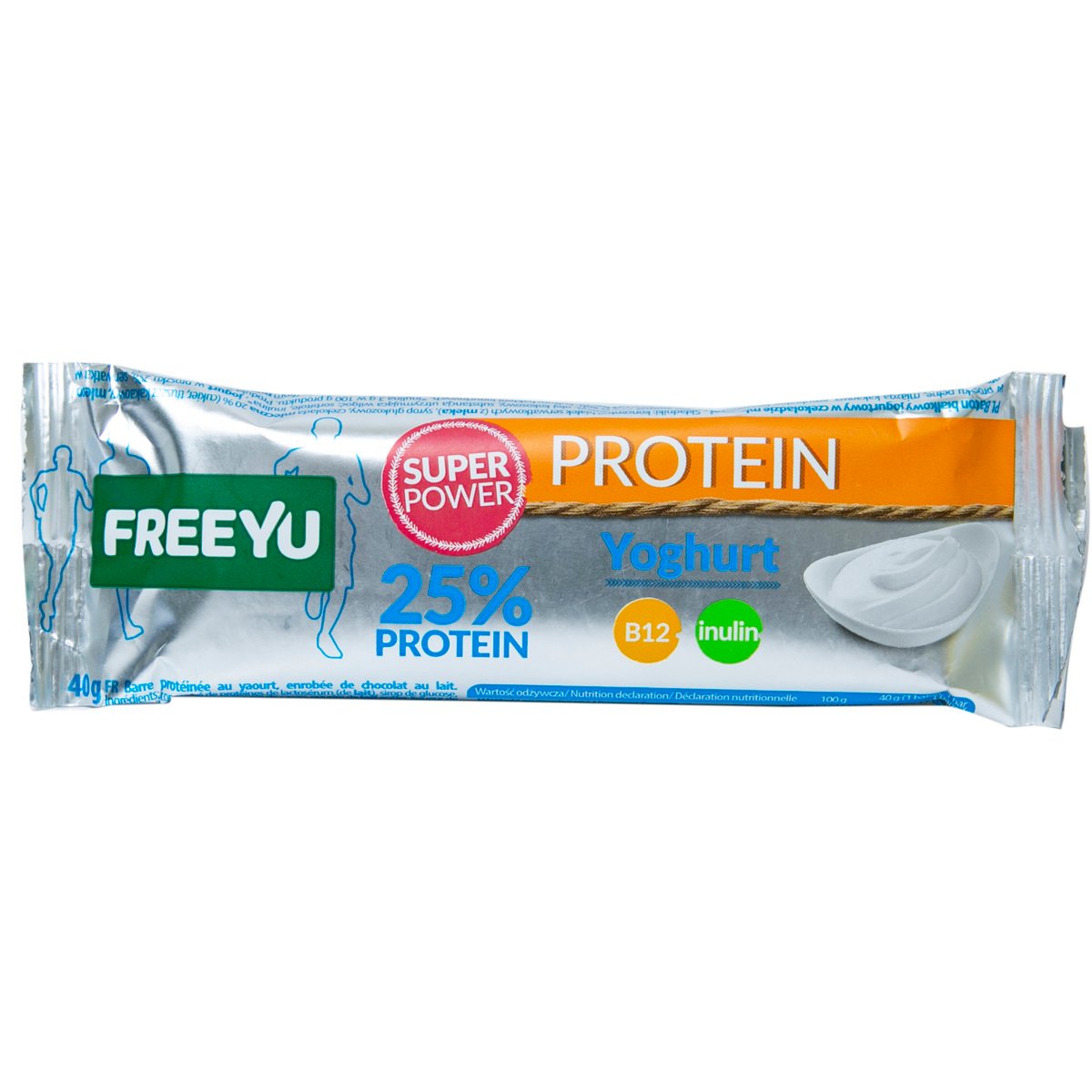 Freeyu Protein Yoghurt Bar With Inulin 40 g