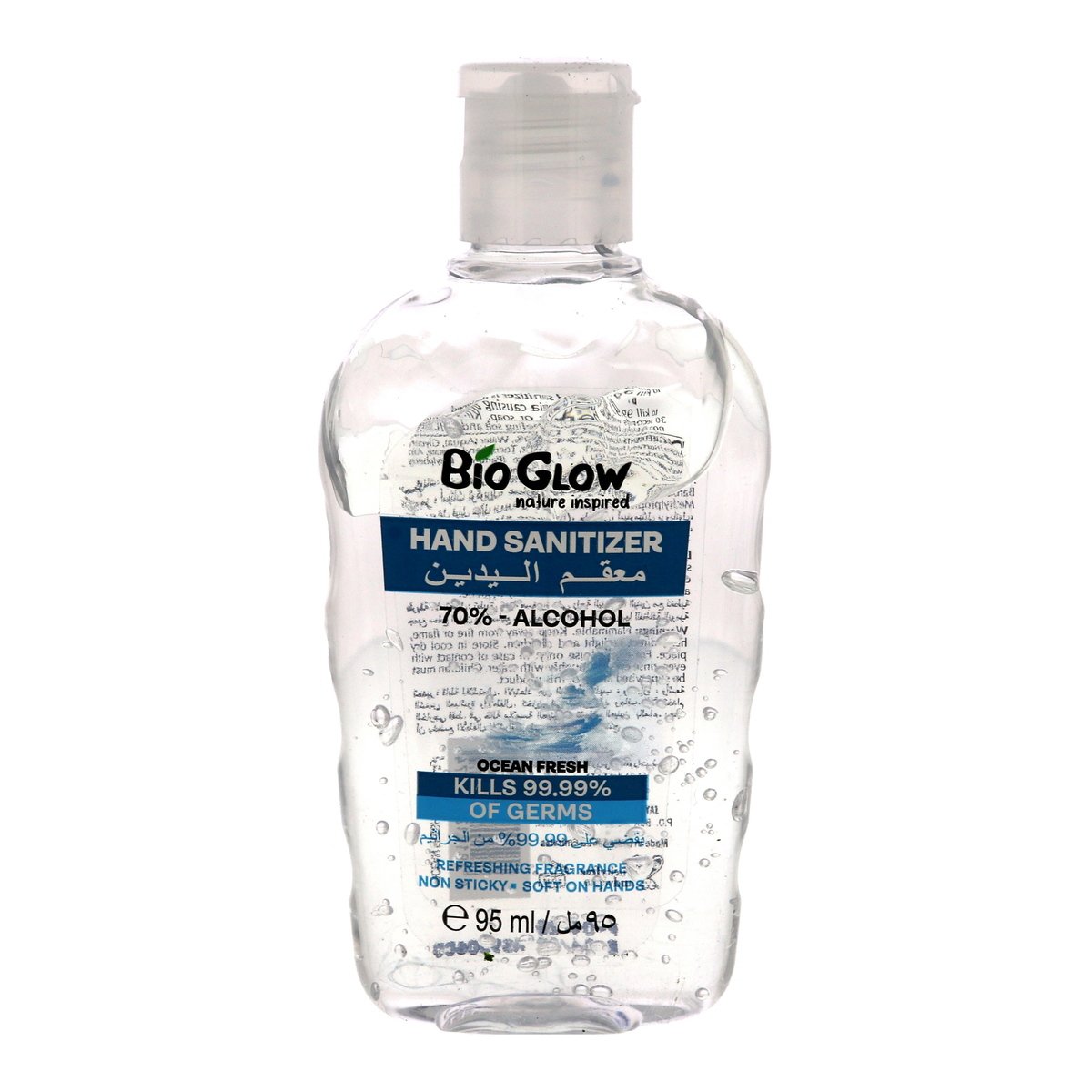 Bio Glow Hand Sanitizer Ocean Fresh 95 ml