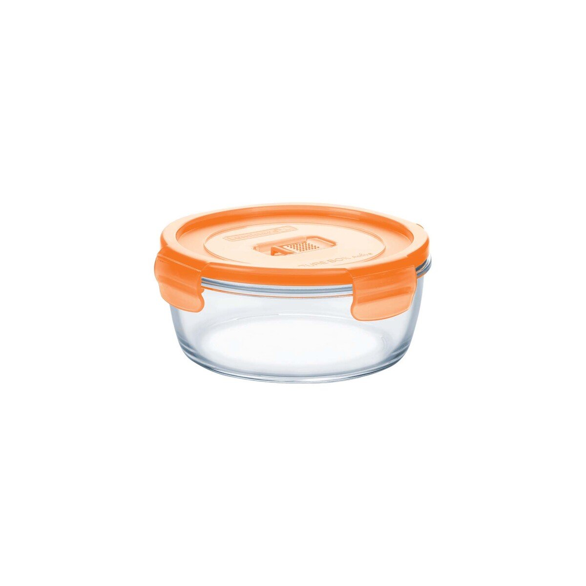 Luminarc Pure Box Active Round Food Container, 42 cl, Orange, P4585