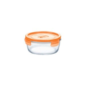 Luminarc Pure Box Active Round Food Container, 92 cl, Orange, P4587