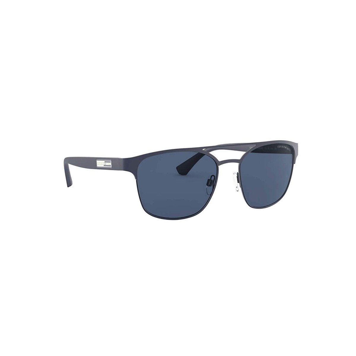 إمبوريو أرماني نظارة شمسية 2093-309280 بتصميم مربع و لون أزرق معدني