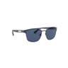 إمبوريو أرماني نظارة شمسية 2093-309280 بتصميم مربع و لون أزرق معدني