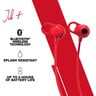 Skullcandy Wireless Earphone JIB+ M010 Cherry Red