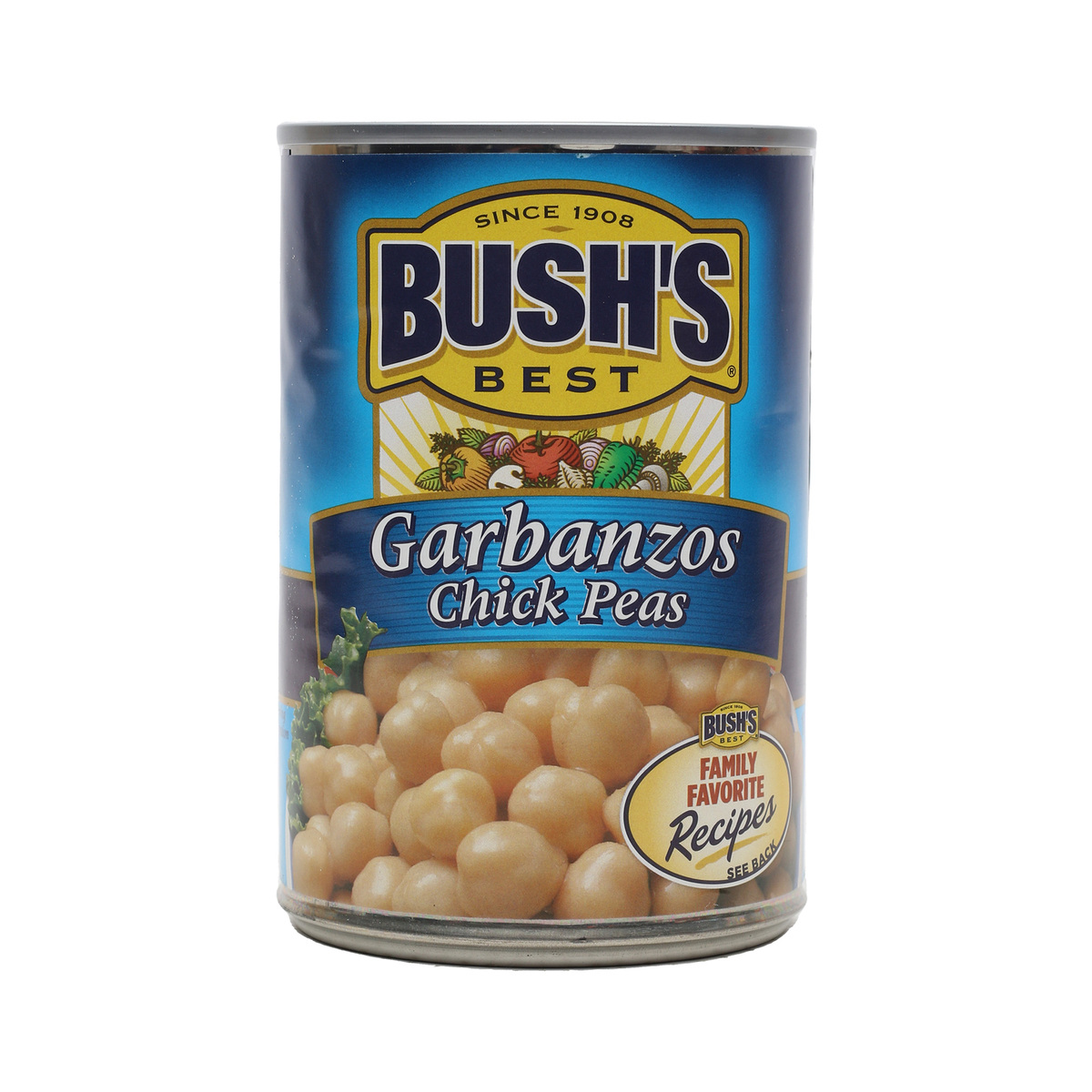 Bushs Bush's Garbanzos Chick Peas 454g