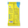 Originally Yellow Hands And Face Antibacterial Wipes Organic Lemon Extract 10pcs