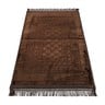 Golden Wheat Embossed Prayer Mat with rachel softness( 80x120cm) Coffee