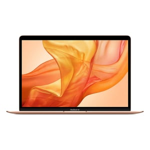 Apple Macbook Air 2020 Model, (13-Inch, Intel Core i3, 1.1Ghz, 8GB, 256GB, MWTL2), Eng-Arb-KB, Gold