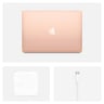 Apple Macbook Air 2020 Model, (13-Inch, Intel Core i3, 1.1Ghz, 8GB, 256GB, MWTL2), Eng-Arb-KB, Gold