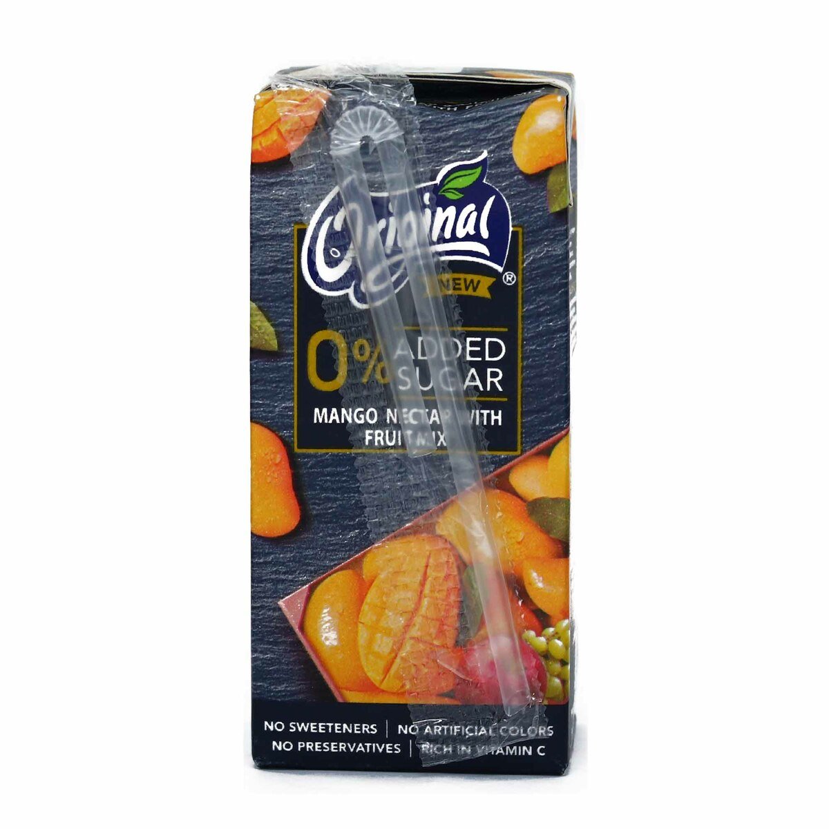 أوريجينال نكتار المانجو مع خلطة الفاكهة 0٪ سكر مضاف 200 مل