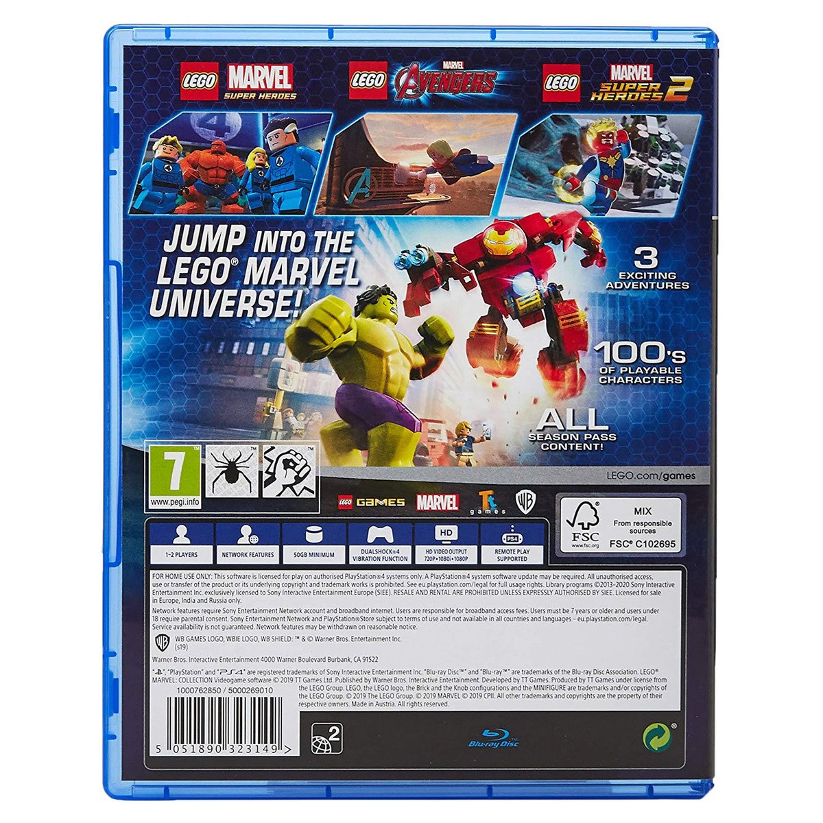 LEGO Marvel Collection (PS4) New