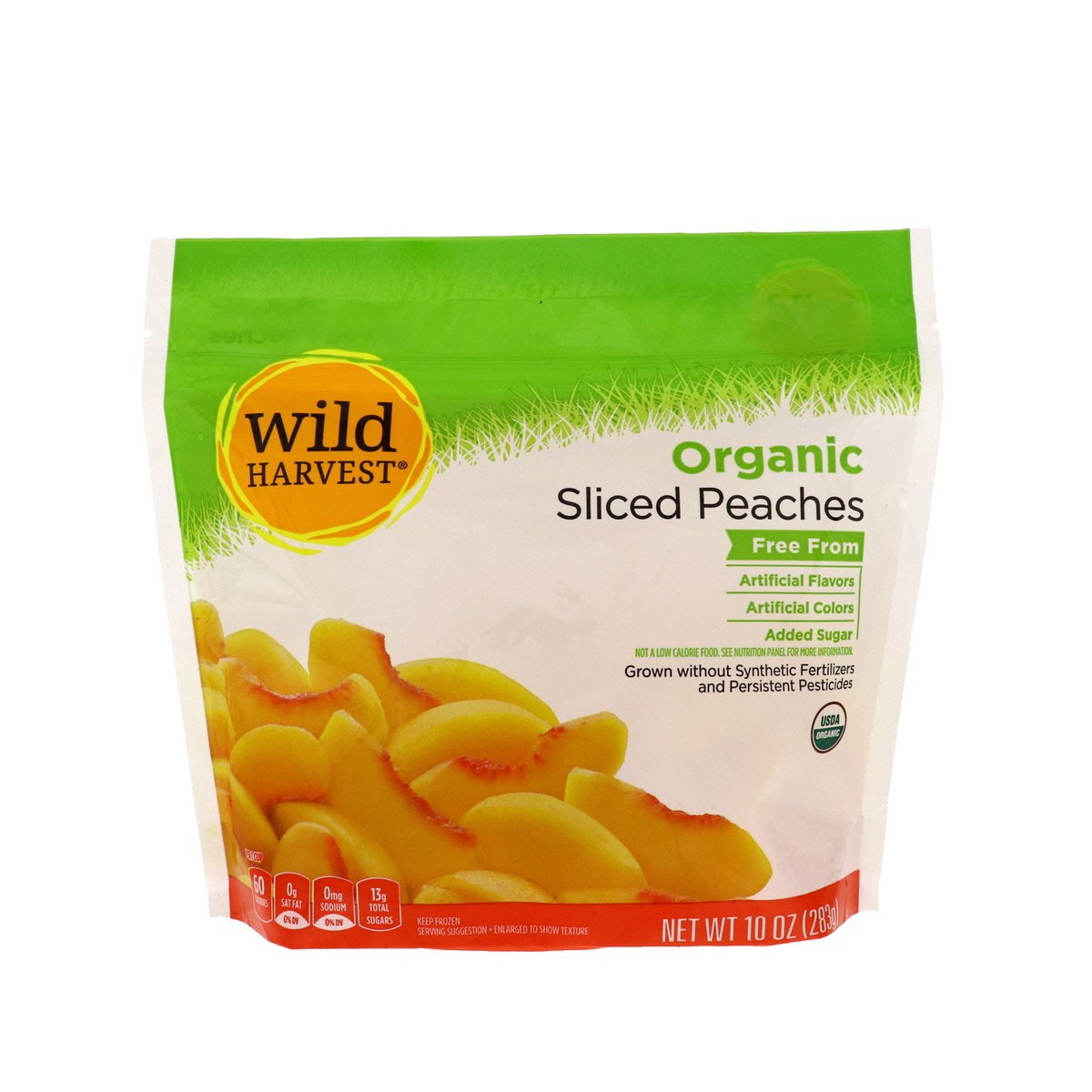 Wild Harvest Organic Sliced Peaches 283 g