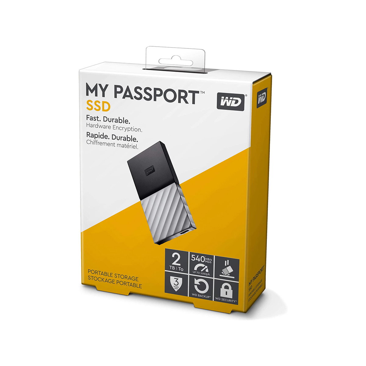 Western Digital My Passport SSD Portable Storage BKVX0020 2TB