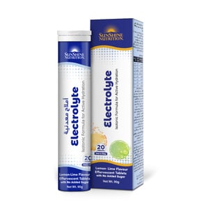 Sunshine Nutrition Isotonic Electrolyte Effervescent 20 Tablets