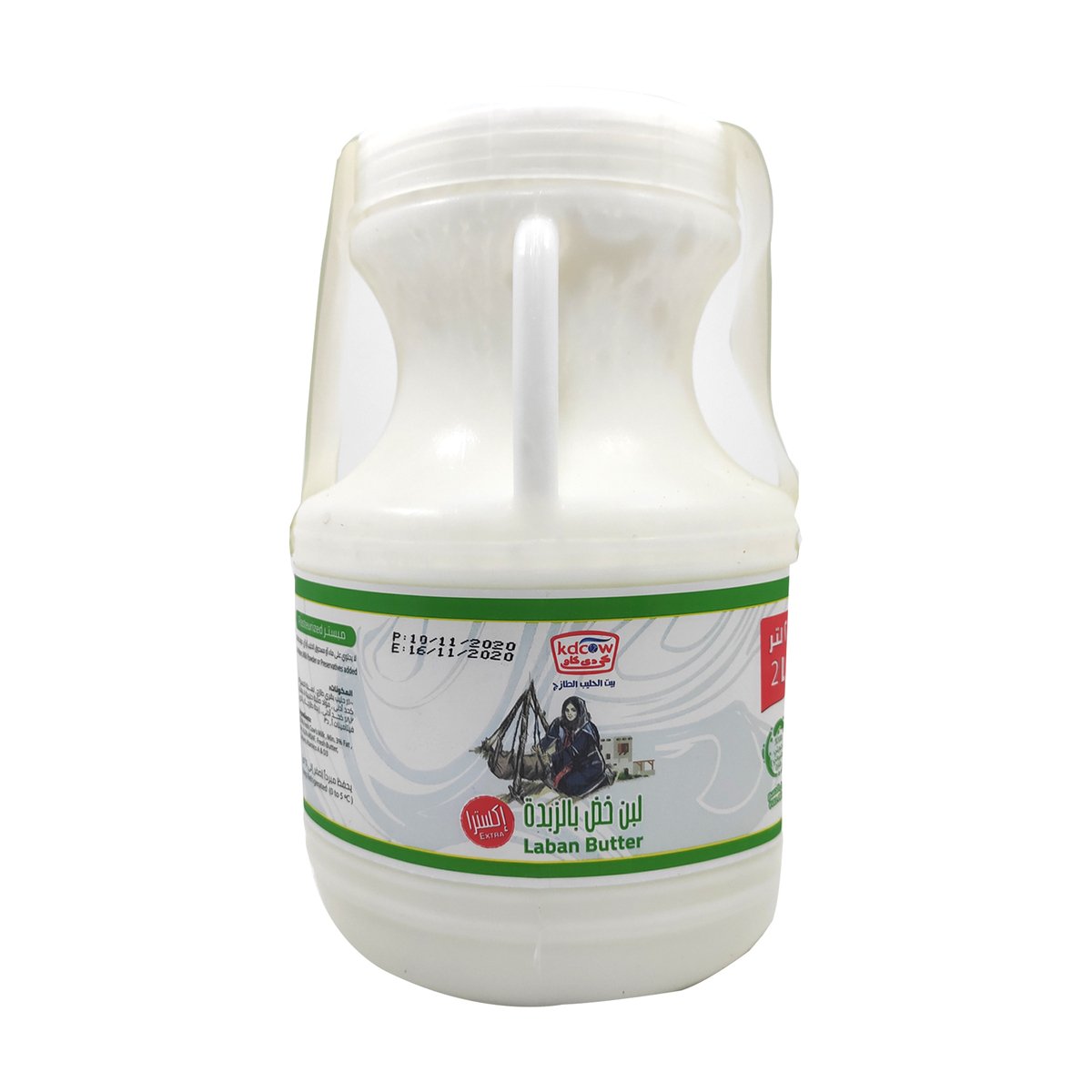 Kdcow Laban With Butter Extra 2Litre