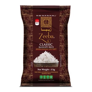 Zeeba Classic Basmati Rice 5kg