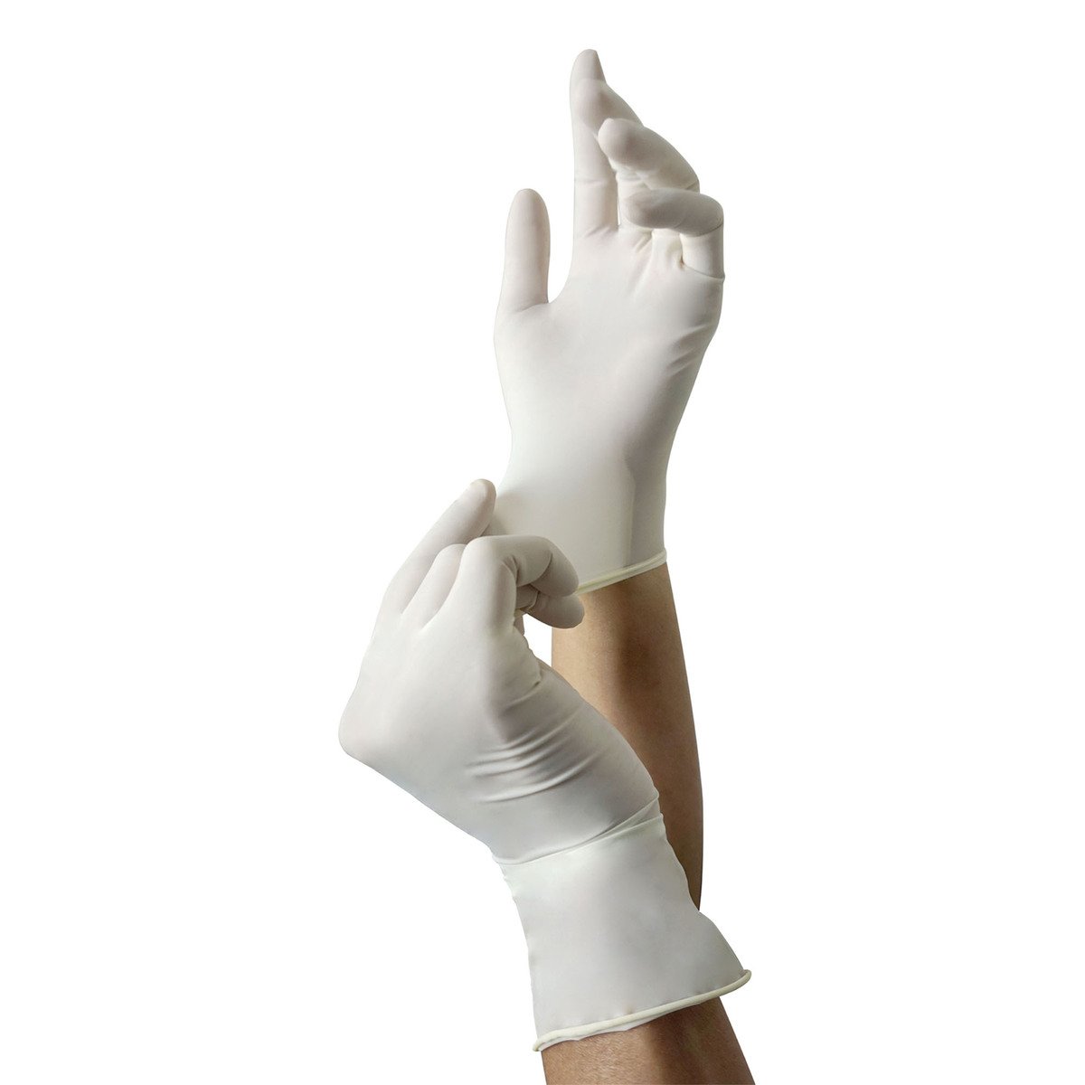Latex Disposable Gloves Medium100pcs
