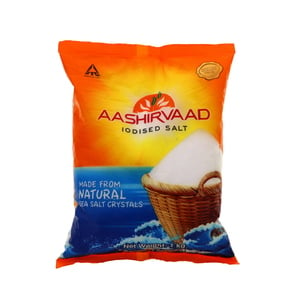 Aashirvaad Iodised Salt 1kg