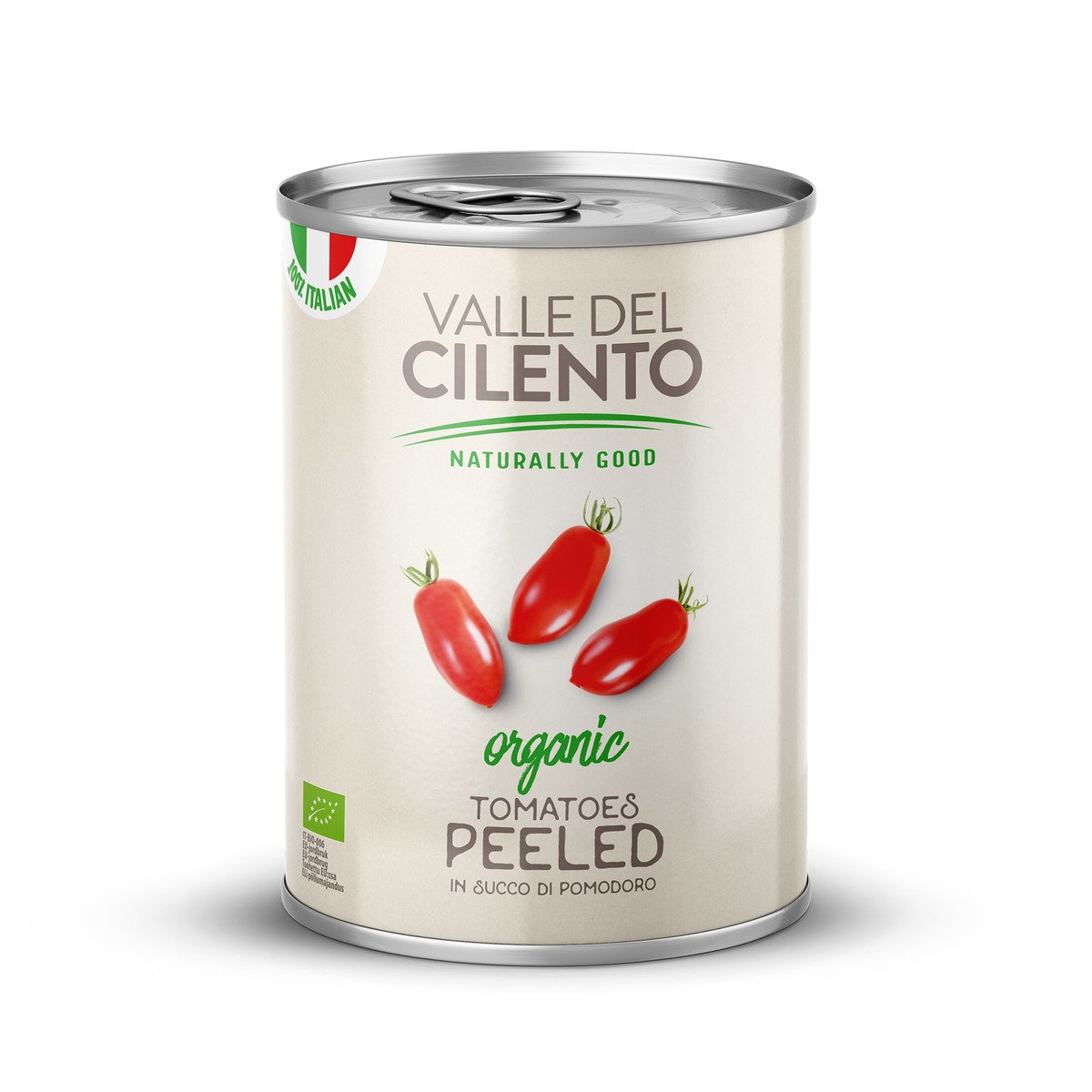 Buy Valle Del Cilento Organic Whole Peeled Tomatoes 400 g Online at Best Price | Cand Tomatoes&Puree | Lulu KSA in UAE