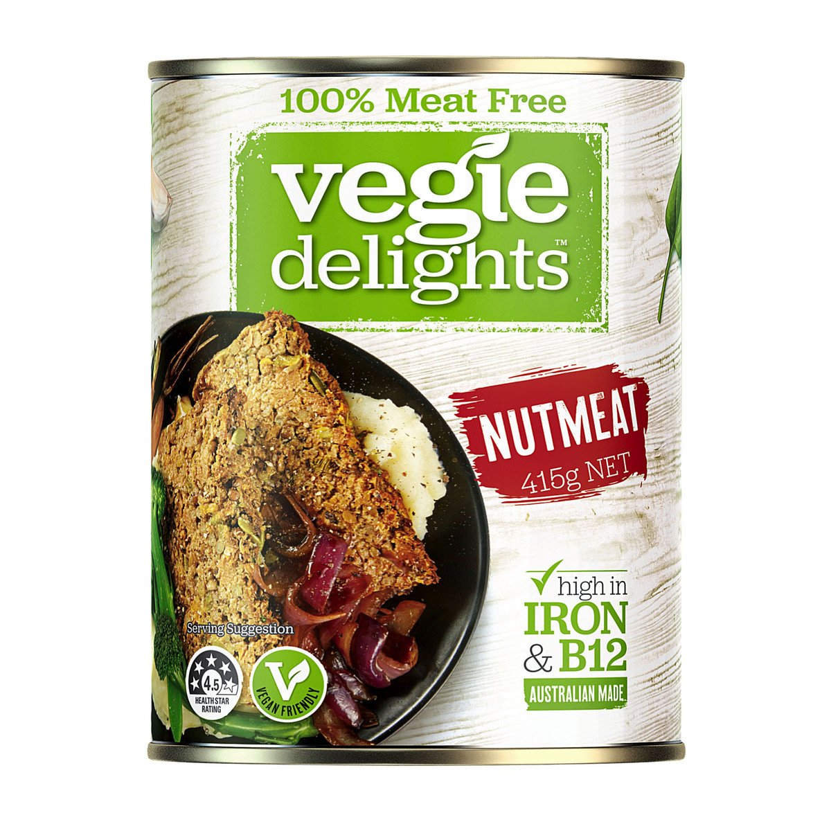 Vegie Delights Nutmeat 100% Meat Free 415g
