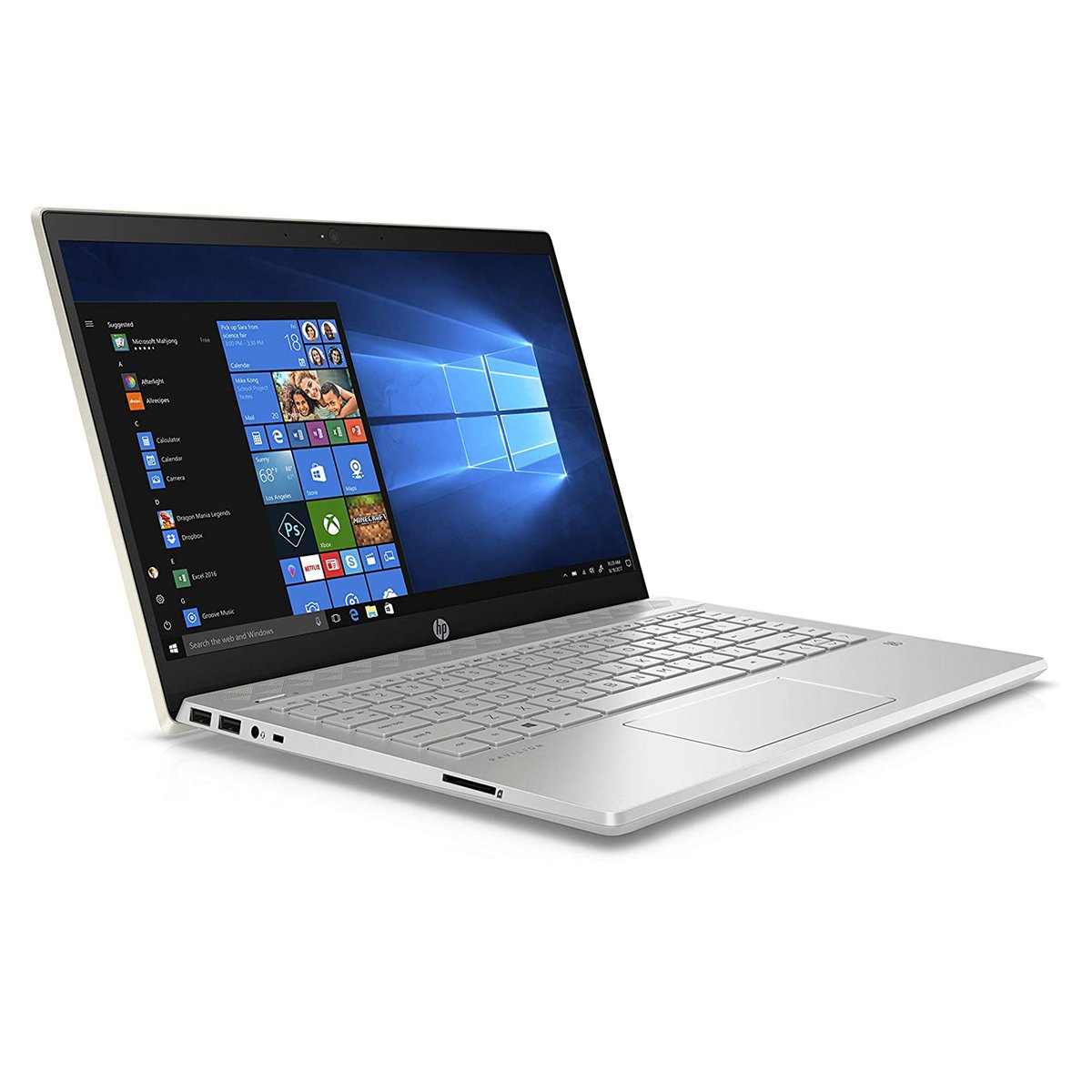HP Notebook 14-CE3008NE Silver (Core i7-1065G7,8GB RAM,512GB SSD,4GB VGA,14.0",Windows 10)