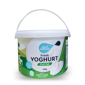 Mazoon Fresh Yoghurt Full Fat 4kg