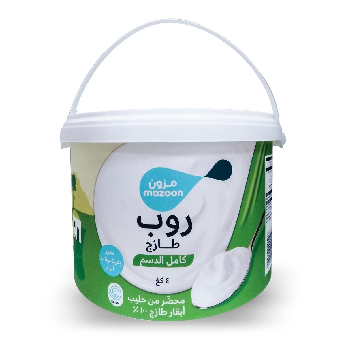 Mazoon Fresh Yoghurt Full Fat 4kg