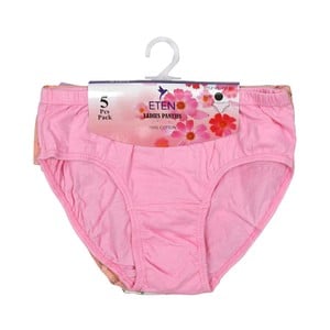 Eten Women's Panty Assorted Pack of 5 F17-5 Medium