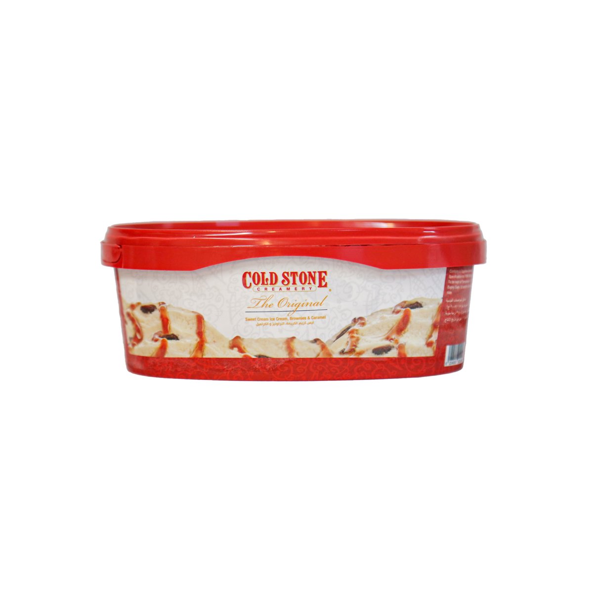 Buy Cold Stone Ice Cream Vanilla Brownies & Caramel 900ml Online at Best Price | Ice Cream Take Home | Lulu Egypt in Egypt