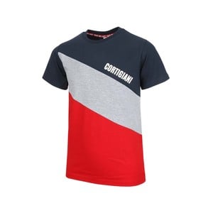Cortigiani Boys T-Shirt Round-Neck Short Sleeve 45C34101 9-10Y