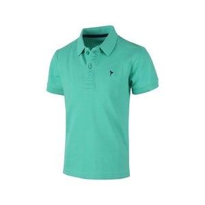 Eten Boys Basic Polo T-Shirt Short Sleeve TGPH510 Green 9-10Y