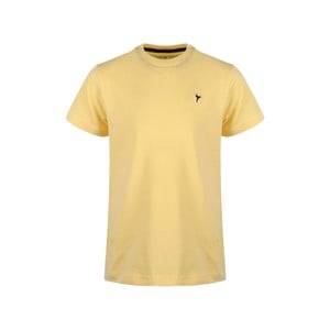 Eten Boys Basic T-Shirt Round-Neck Short Sleeve H312 Yellow 9-10Y