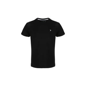 Eten Boys Basic T-Shirt Round-Neck Short Sleeve H07 Black 2-3Y