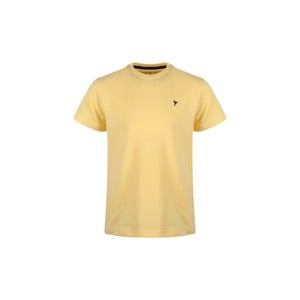 Eten Boys Basic T-Shirt Round-Neck Short Sleeve H03 Yellow 2-3Y