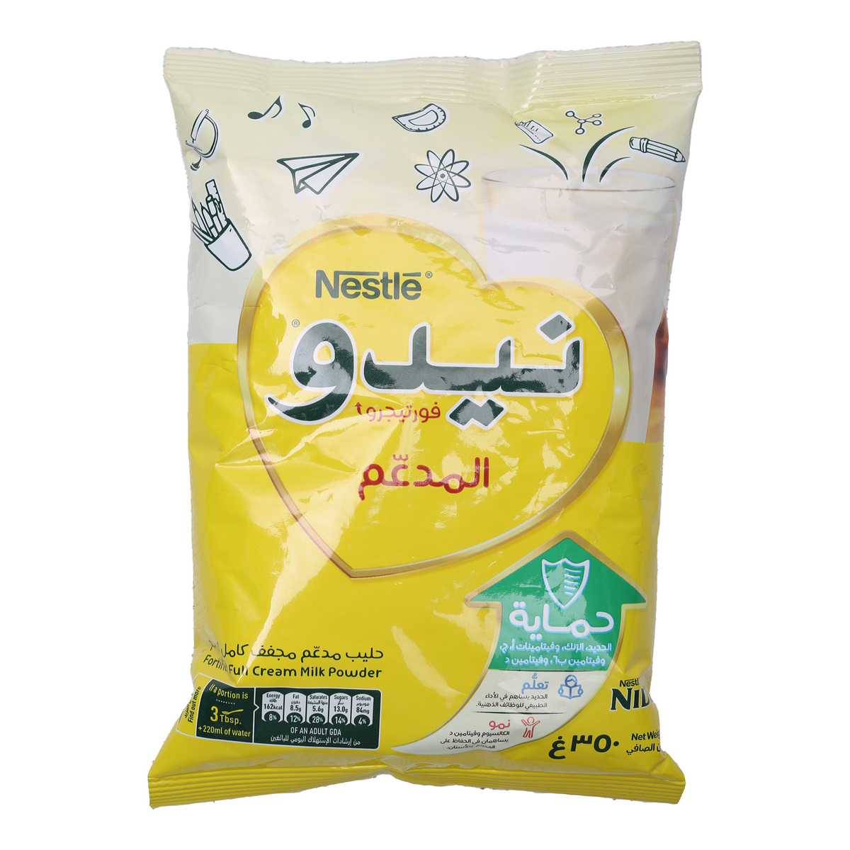 Nestle Nido Milk Powder Fortigrow Full Cream 350 g